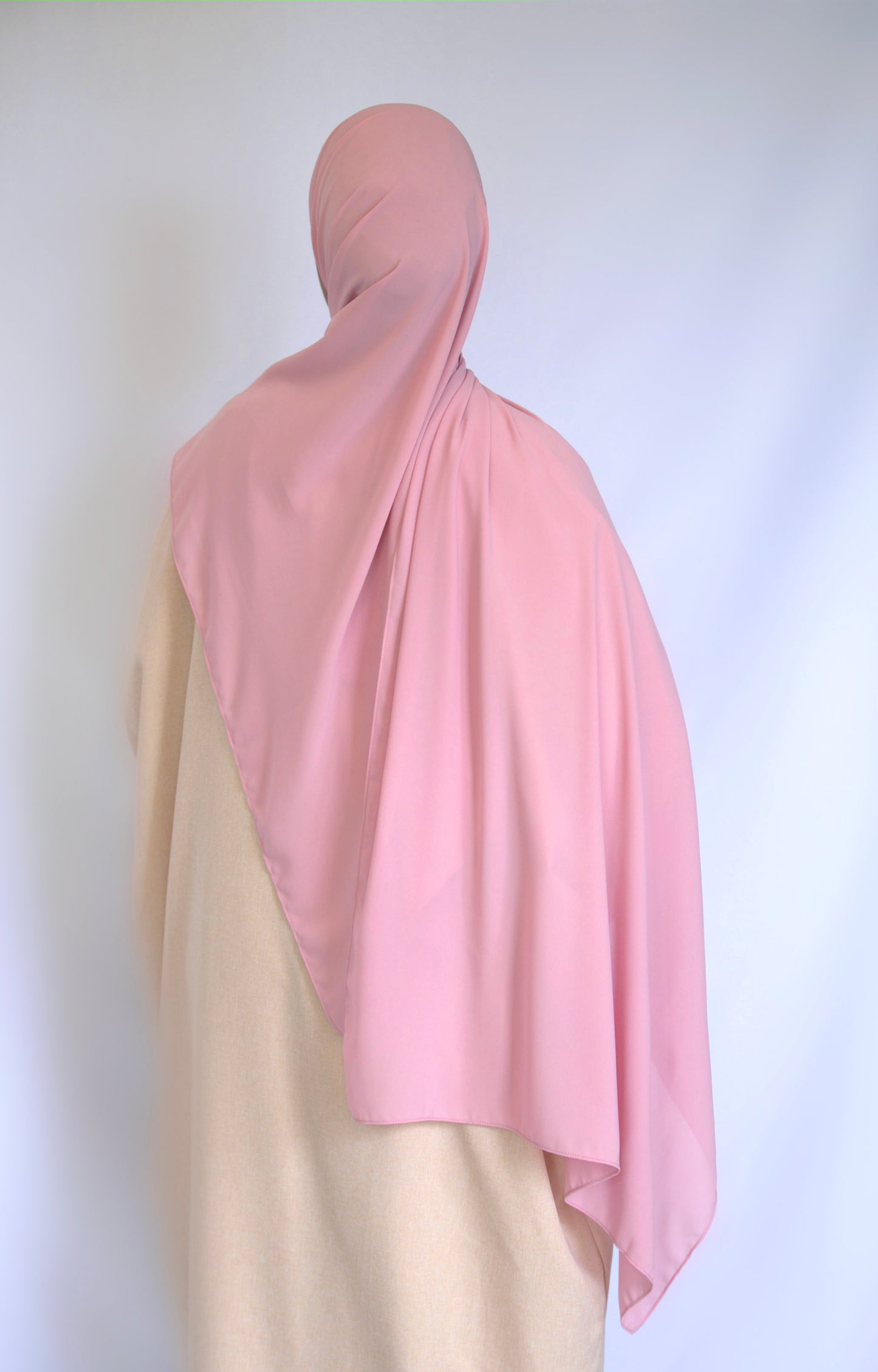 Premium Chiffon Hijab - Rosa