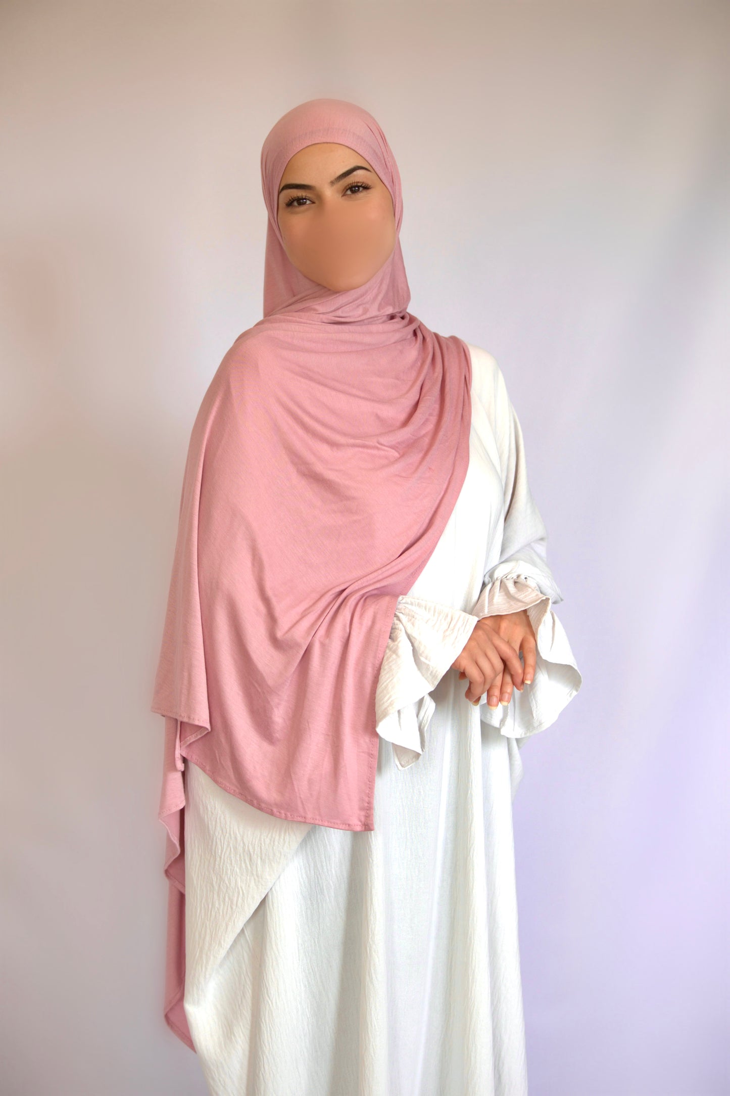 Jersey Hijab - Rosa