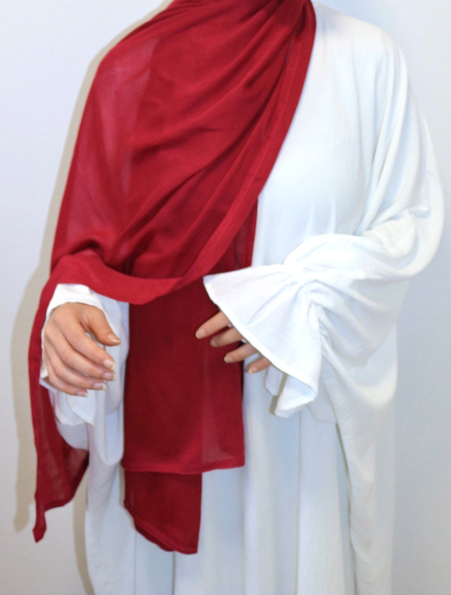 Modal hijab - Red