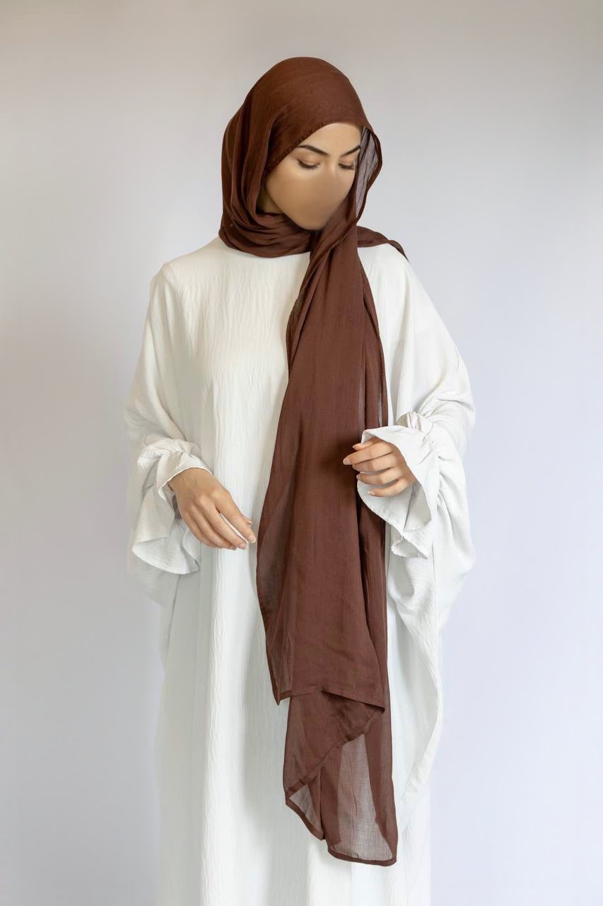 Modal hijab - Chocolate