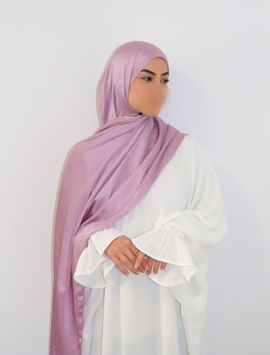 Satin Hijab - Lila