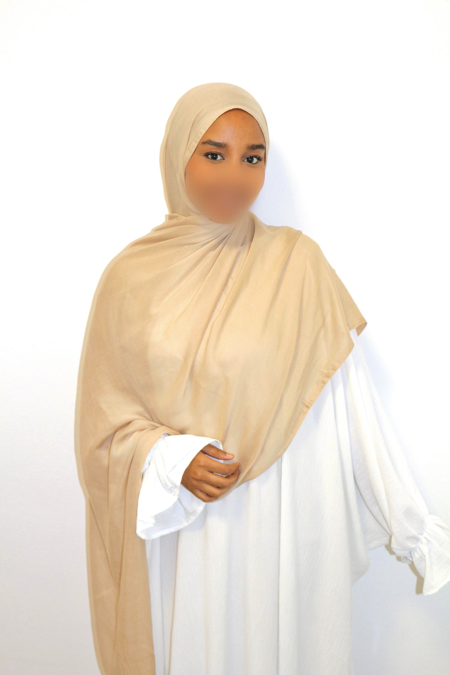 Modal hijab - Beige