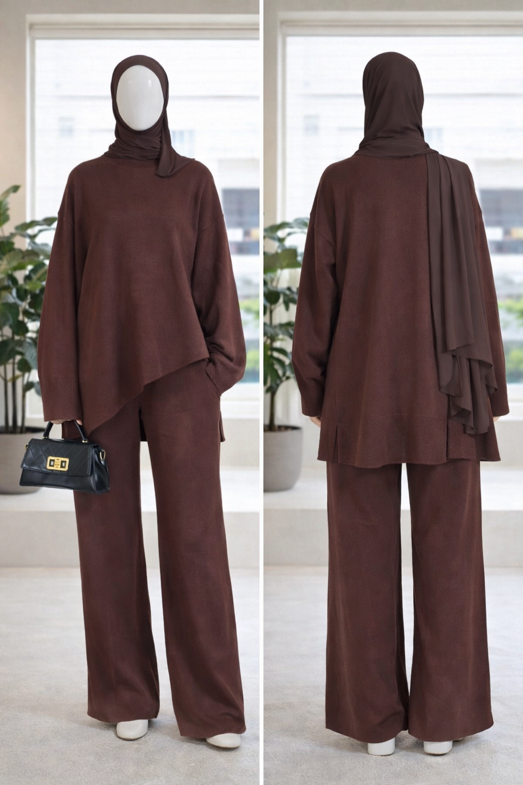 2-piece knitting set