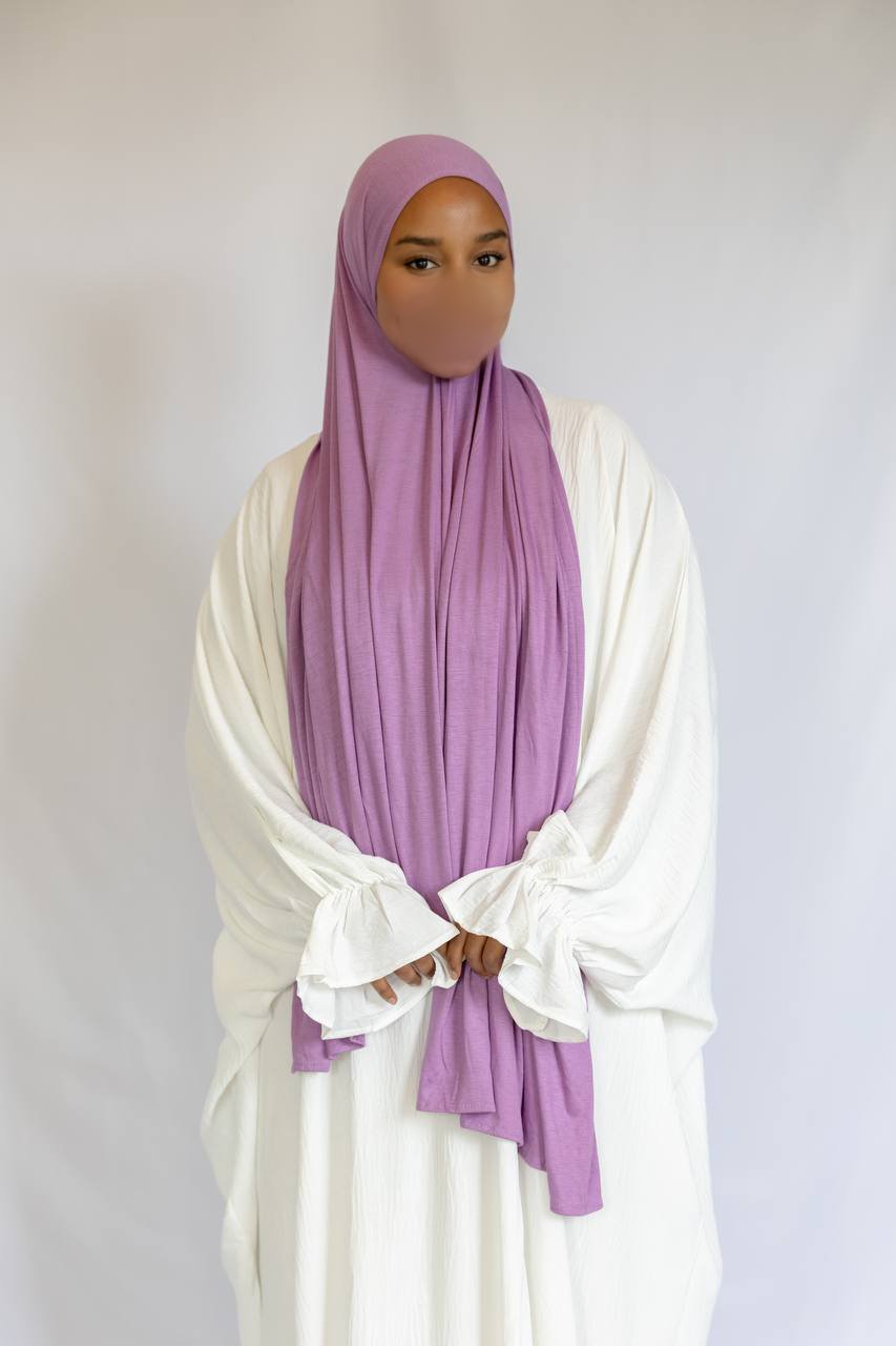 Jersey hijab - Purple