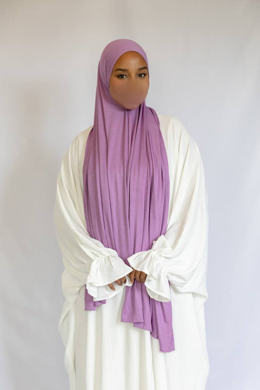 Jersey Hijab - Lila