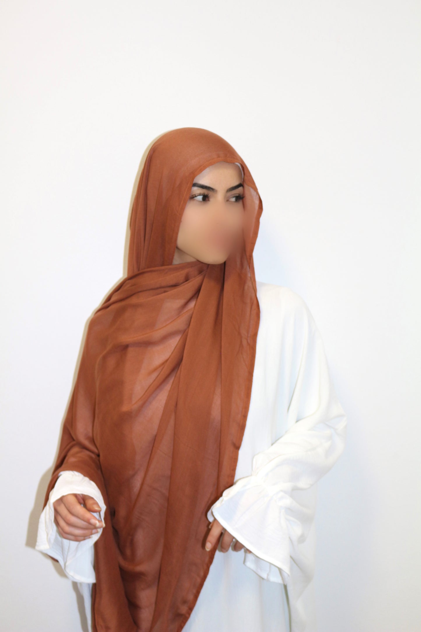 Modal hijab - Maroon